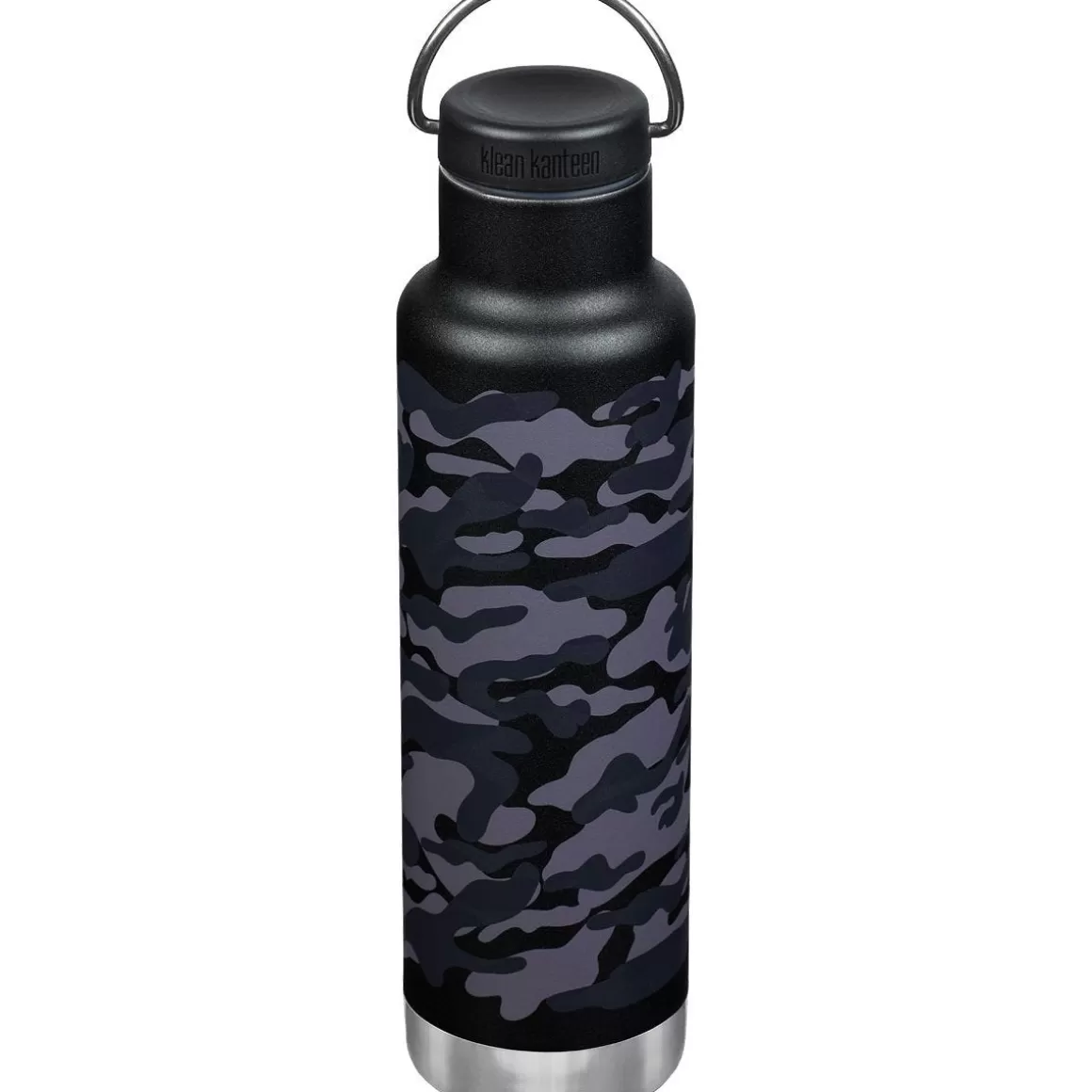 Klean Kanteen Water & Hydration> 592Ml Classic Vacuum Insulated Bottle Loop Cap Black Camo