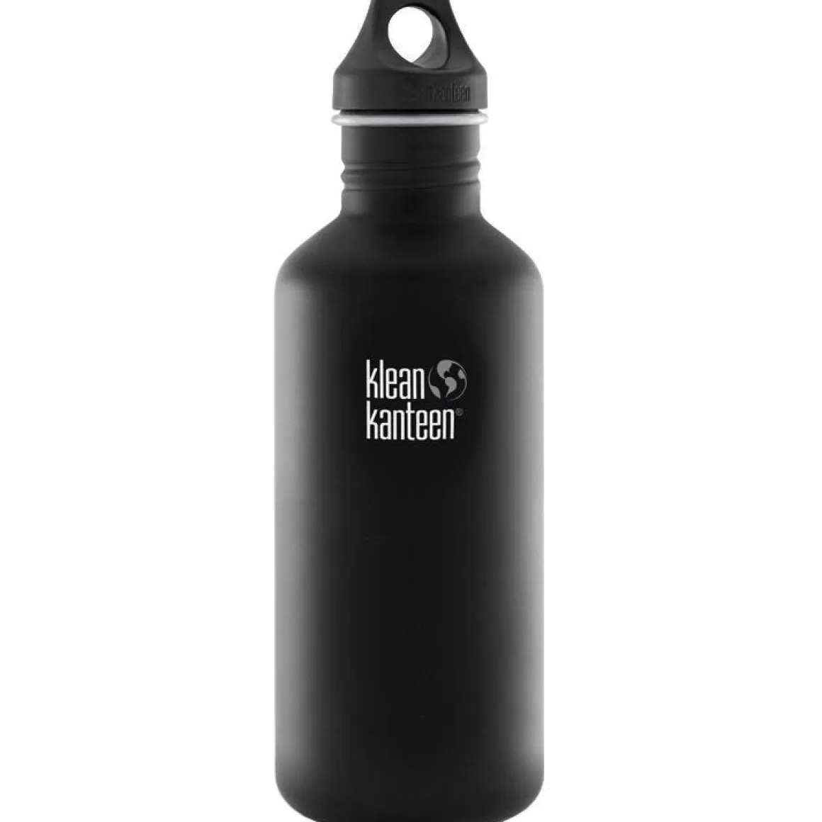 Klean Kanteen Water & Hydration> Classic 1182Ml Bottle With Loop Cap Shale Black