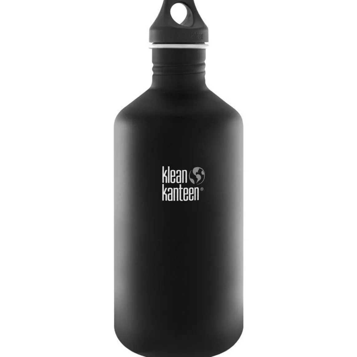 Klean Kanteen Water & Hydration> Classic 1900Ml Bottle With Loop Cap Shale Black