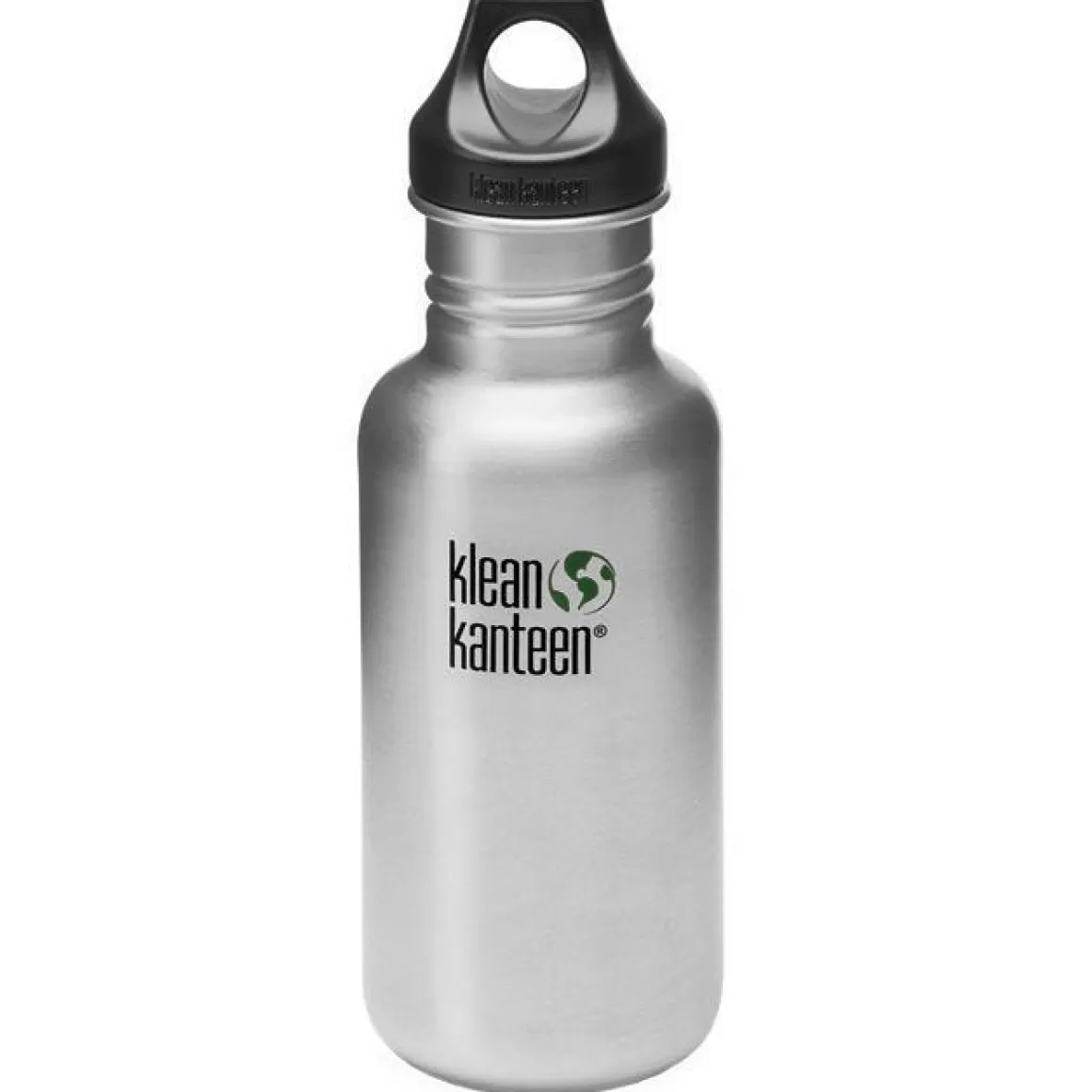 Klean Kanteen Water & Hydration> Classic 532Ml Bottle With Loop Cap Brushed Stainless