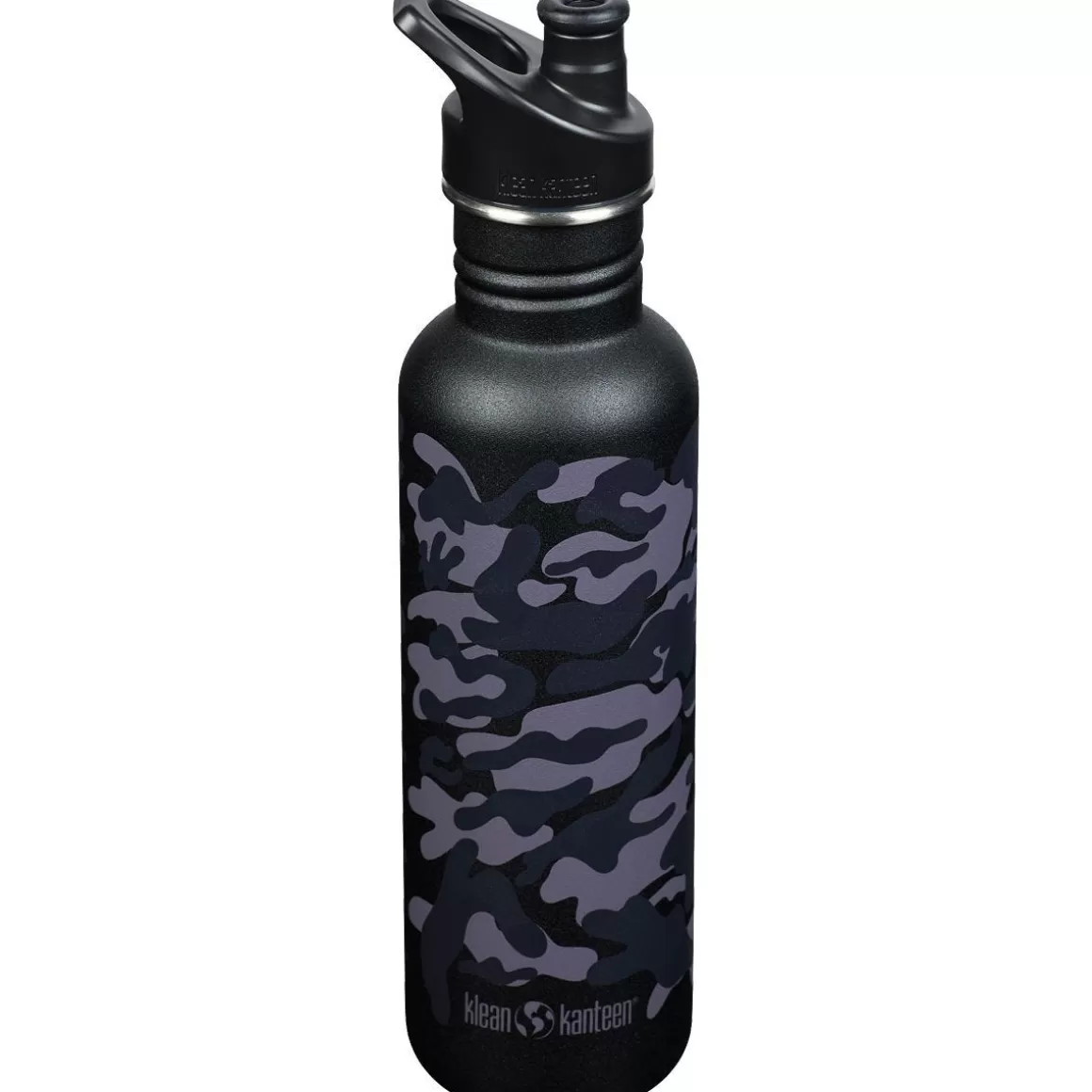 Klean Kanteen Water & Hydration> Classic 800Ml Bottle Sport Cap Black Camo