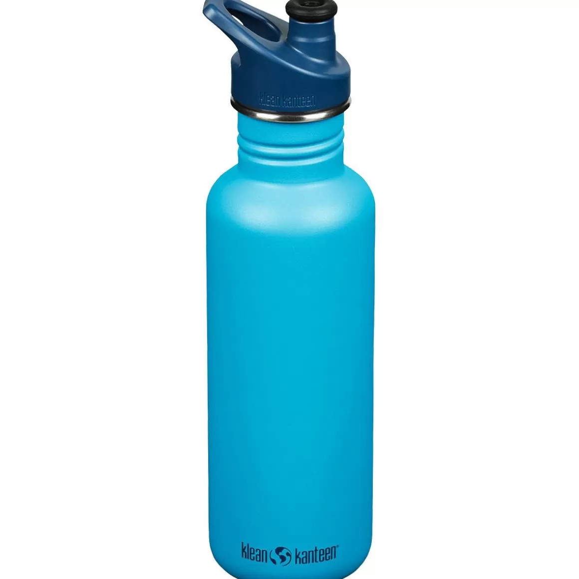 Klean Kanteen Water & Hydration> Classic 800Ml Bottle Sport Cap Hawaiian Ocean