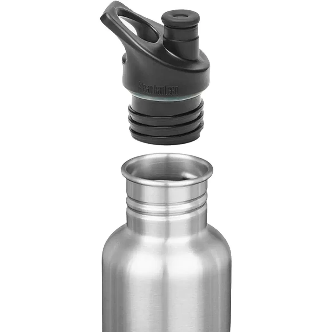 Klean Kanteen Water & Hydration> Classic 800Ml Bottle With Sport Cap 3.0 Brushed Stainless