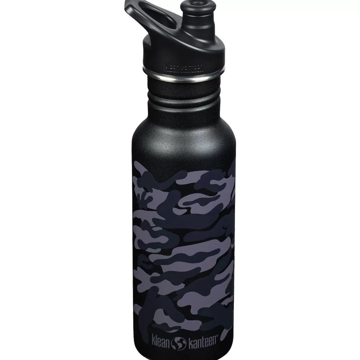 Klean Kanteen Water & Hydration> Classic Narrow 532Ml Bottle Sport Cap Black Camo