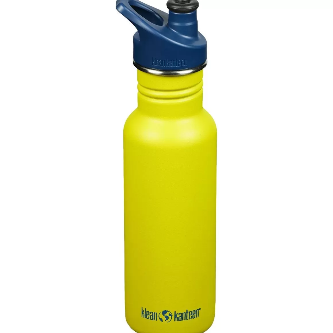Klean Kanteen Water & Hydration> Classic Narrow 532Ml Bottle Sport Cap Green Apple