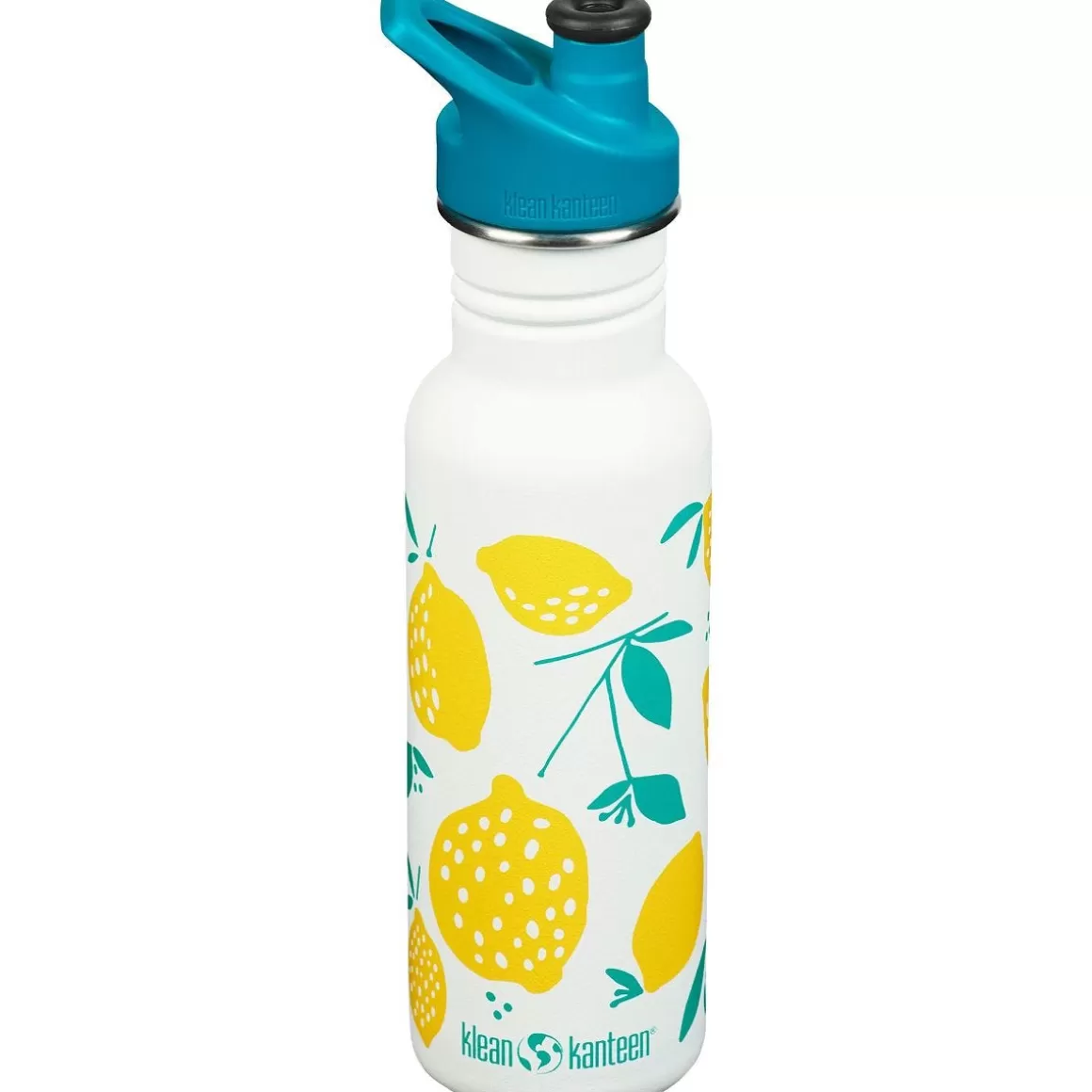 Klean Kanteen Water & Hydration> Classic Narrow 532Ml Bottle Sport Cap Lemon