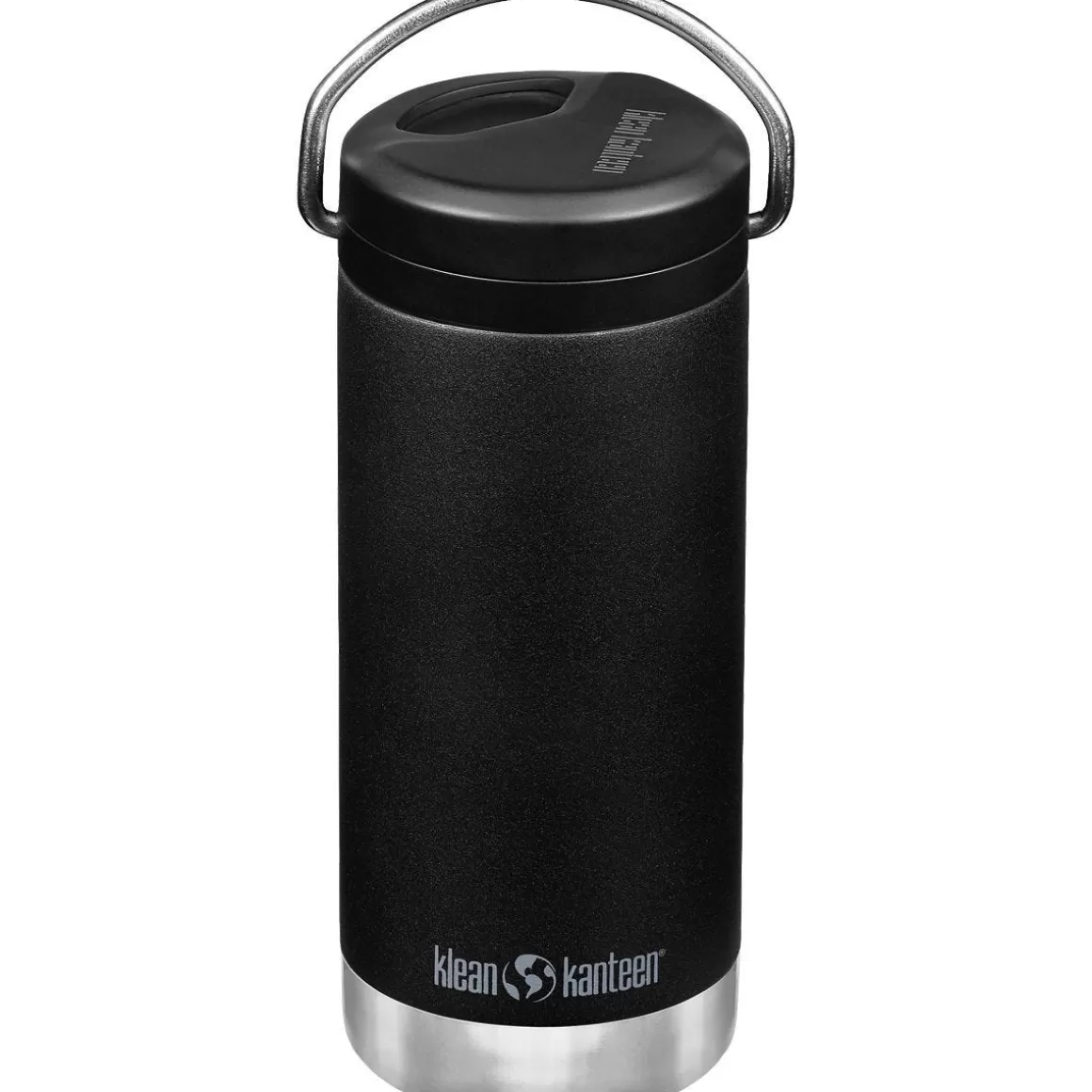 Klean Kanteen Water & Hydration> Tkwide 355Ml Insulated Bottle Twist Cap W/Straw Black