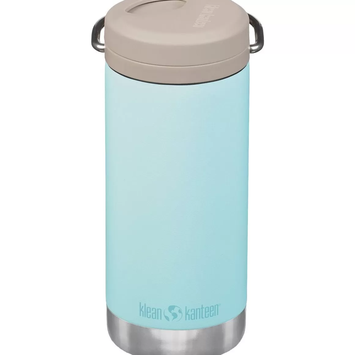 Klean Kanteen Water & Hydration> Tkwide 355Ml Insulated Bottle Twist Cap W/Straw Blue Tint