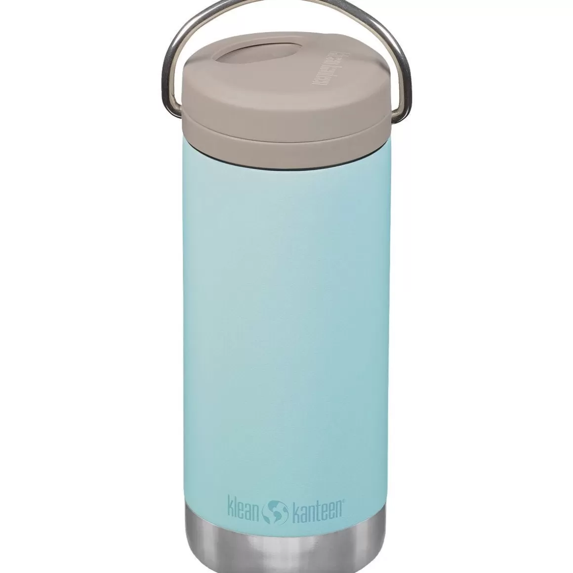 Klean Kanteen Water & Hydration> Tkwide 355Ml Insulated Bottle Twist Cap W/Straw Blue Tint