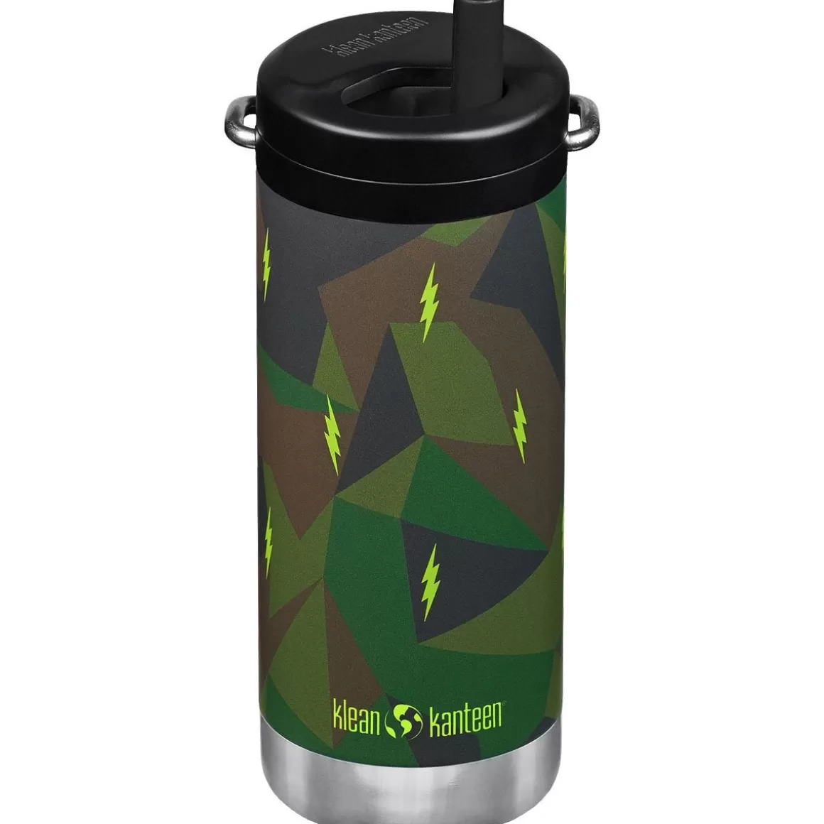 Klean Kanteen Water & Hydration> Tkwide 355Ml Insulated Bottle Twist Cap W/Straw Electric Camo