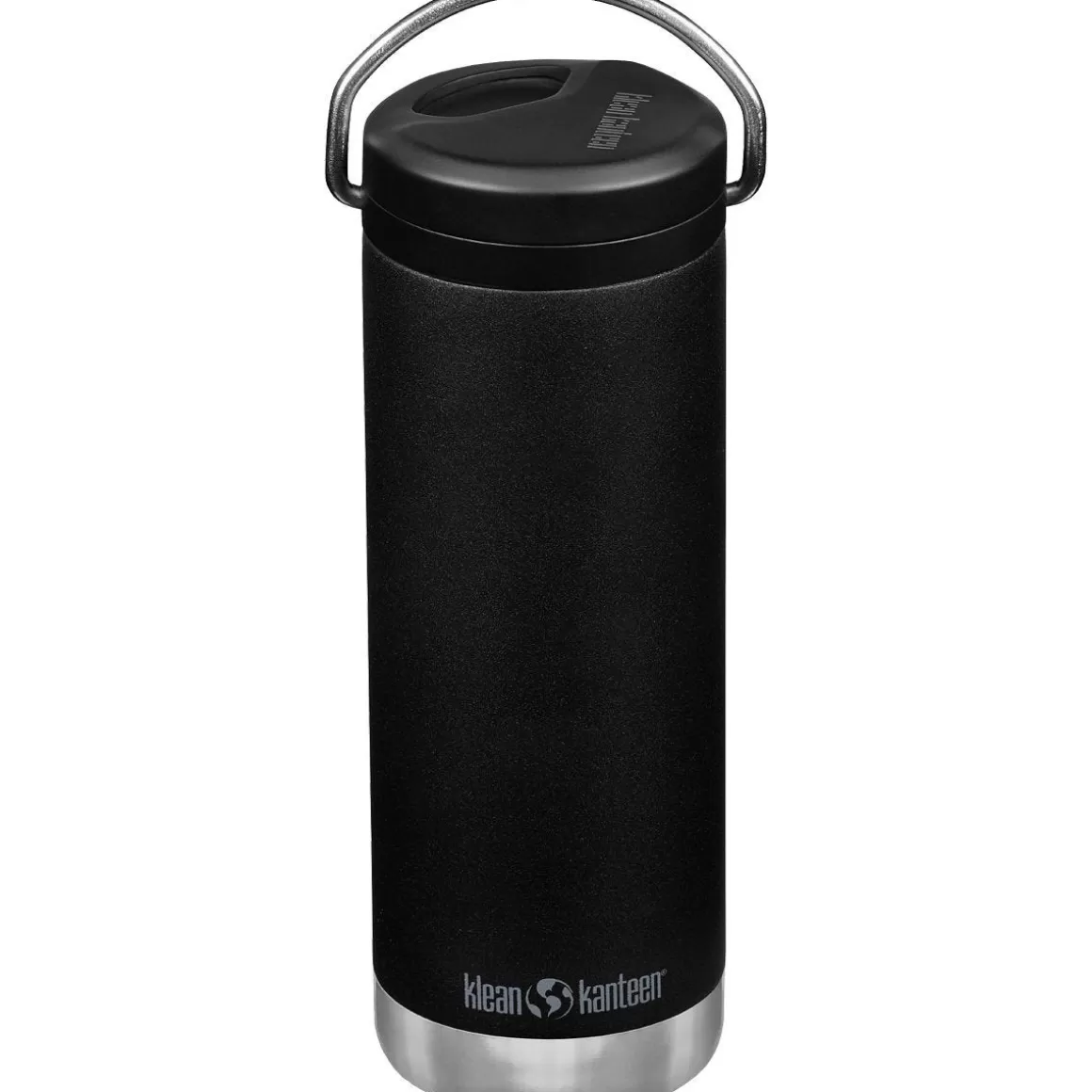 Klean Kanteen Water & Hydration> Tkwide 473Ml Insulated Bottle Twist Cap W/Straw Black