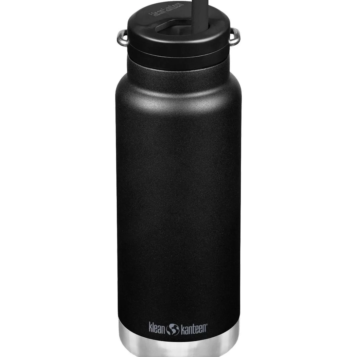 Klean Kanteen Water & Hydration> Tkwide 946Ml Insulated Bottle Twist Cap W/Straw Black