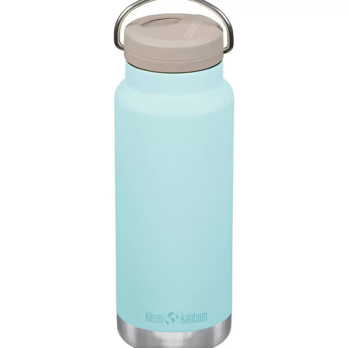 Klean Kanteen Water & Hydration> Tkwide 946Ml Insulated Bottle Twist Cap W/Straw Blue Tint