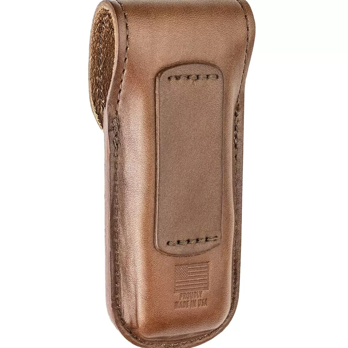 Leatherman Radio Pouches> Heritage Leather Sheath Small Brown