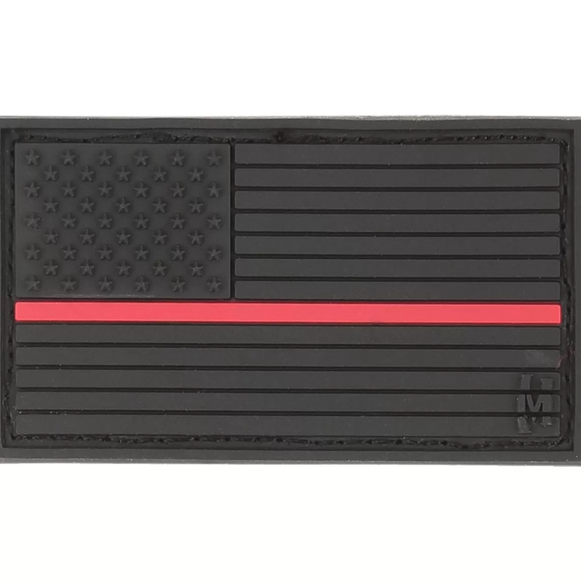 Maxpedition Badges & Patches> Usa Flag Small (Firefighter Thin Red Line) Morale Patch
