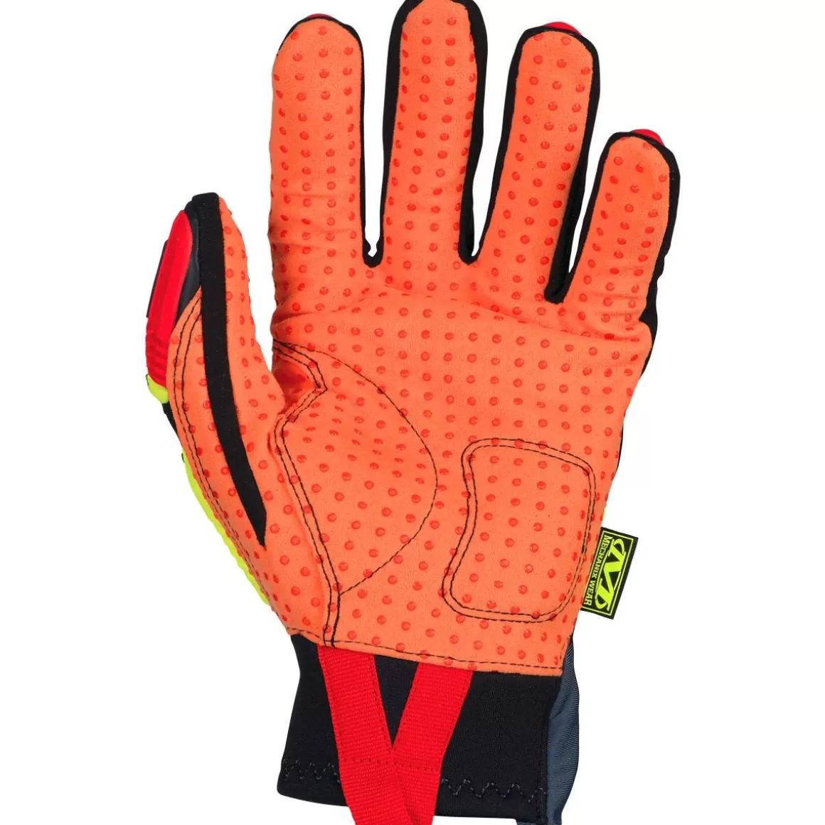 Mechanix Wear Gloves> M-Pact Xplor D4 Gloves Fluorescent Yellow