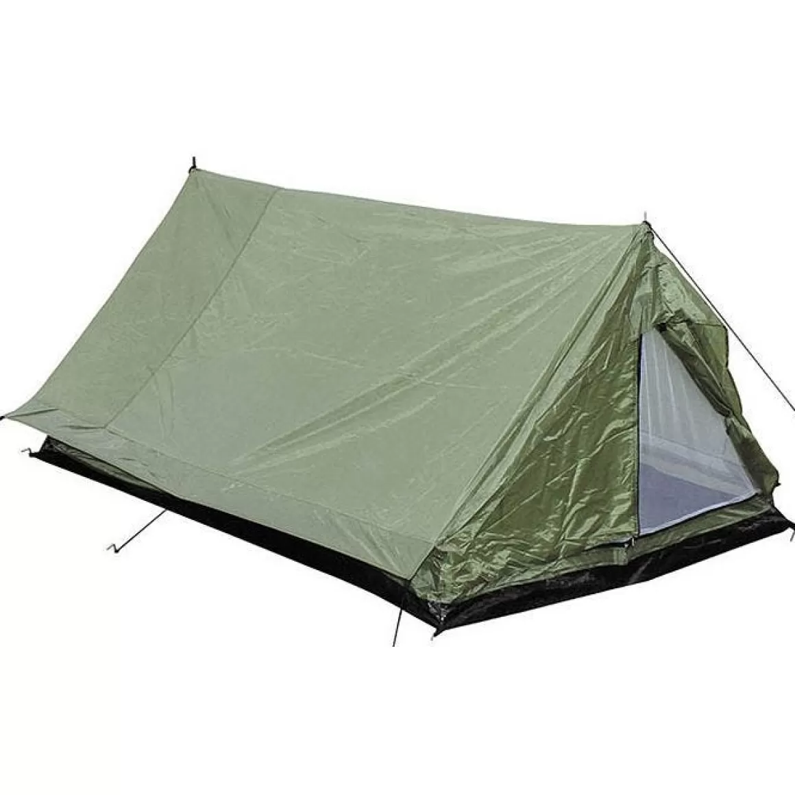 MFH Bashas, Bivis & Tents> 2 Person Tent Minipack With Mosquito Net Od Green
