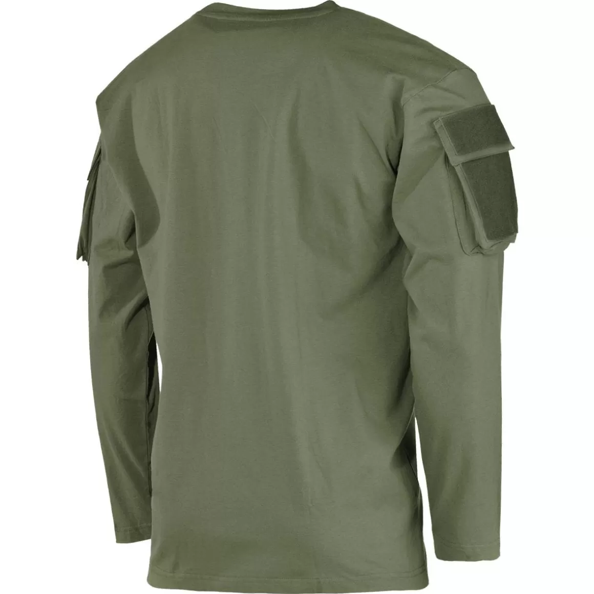 MFH T-Shirts & Vests> Us Long Sleeved T-Shirt With Sleeve Pockets Od Green