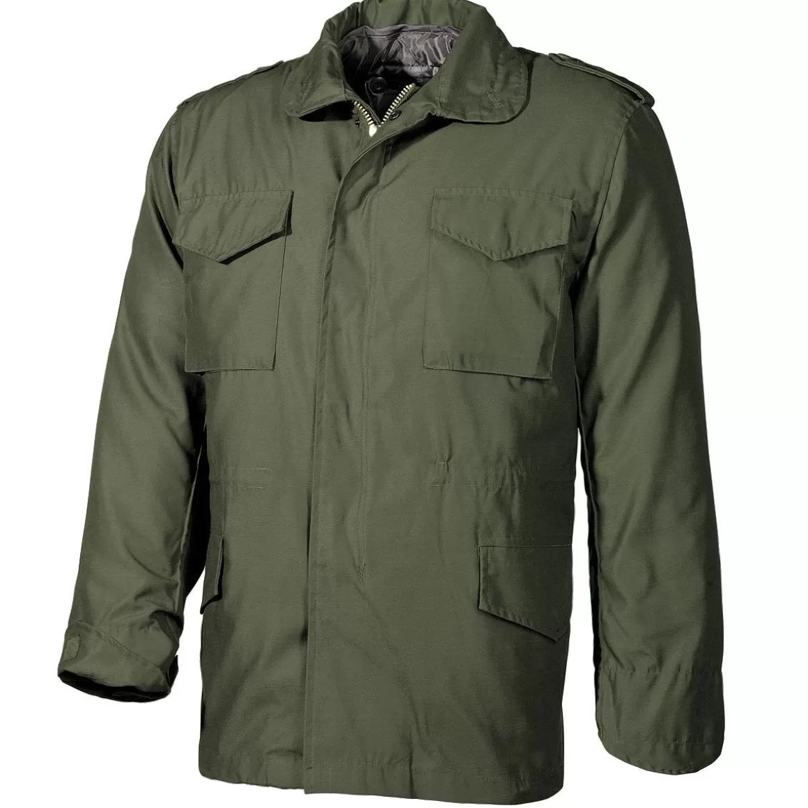 MFH Jackets & Coats> Us M65 Field Jacket With Quilted Lining Od Green