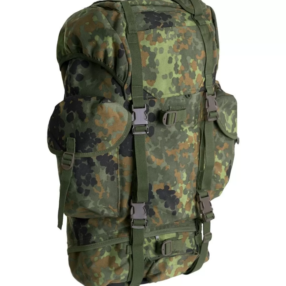 Mil-Tec Backpacks & Rucksacks> Bw Combat Rucksack 100D Cordura Flecktarn