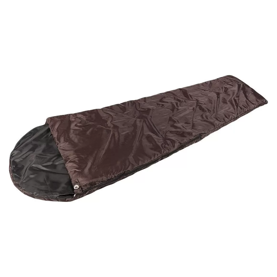 Mil-Tec Sleeping Gear> Mummy Sleeping Bag With Hood 'Happy People' Brown 230/80/52