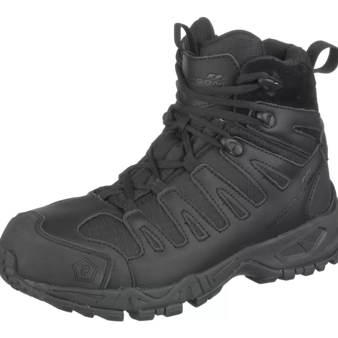 Helikon Boots>Pentagon Achilles 6" Tactical Boots Dintex Black