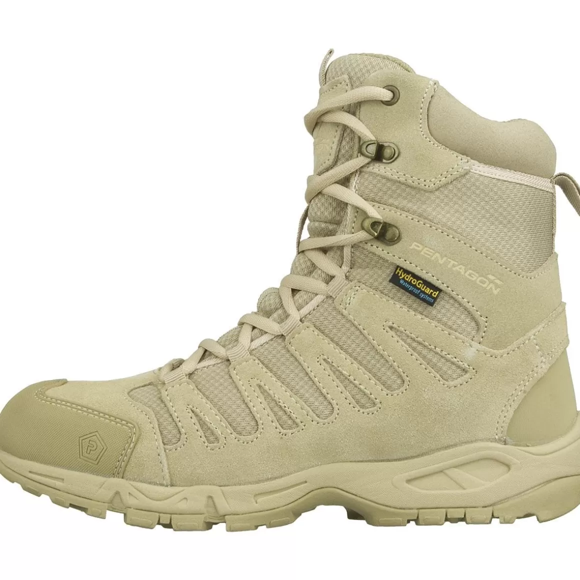 Jack Pyke Boots>Pentagon Achilles 8" Trekking Boots Desert Tan