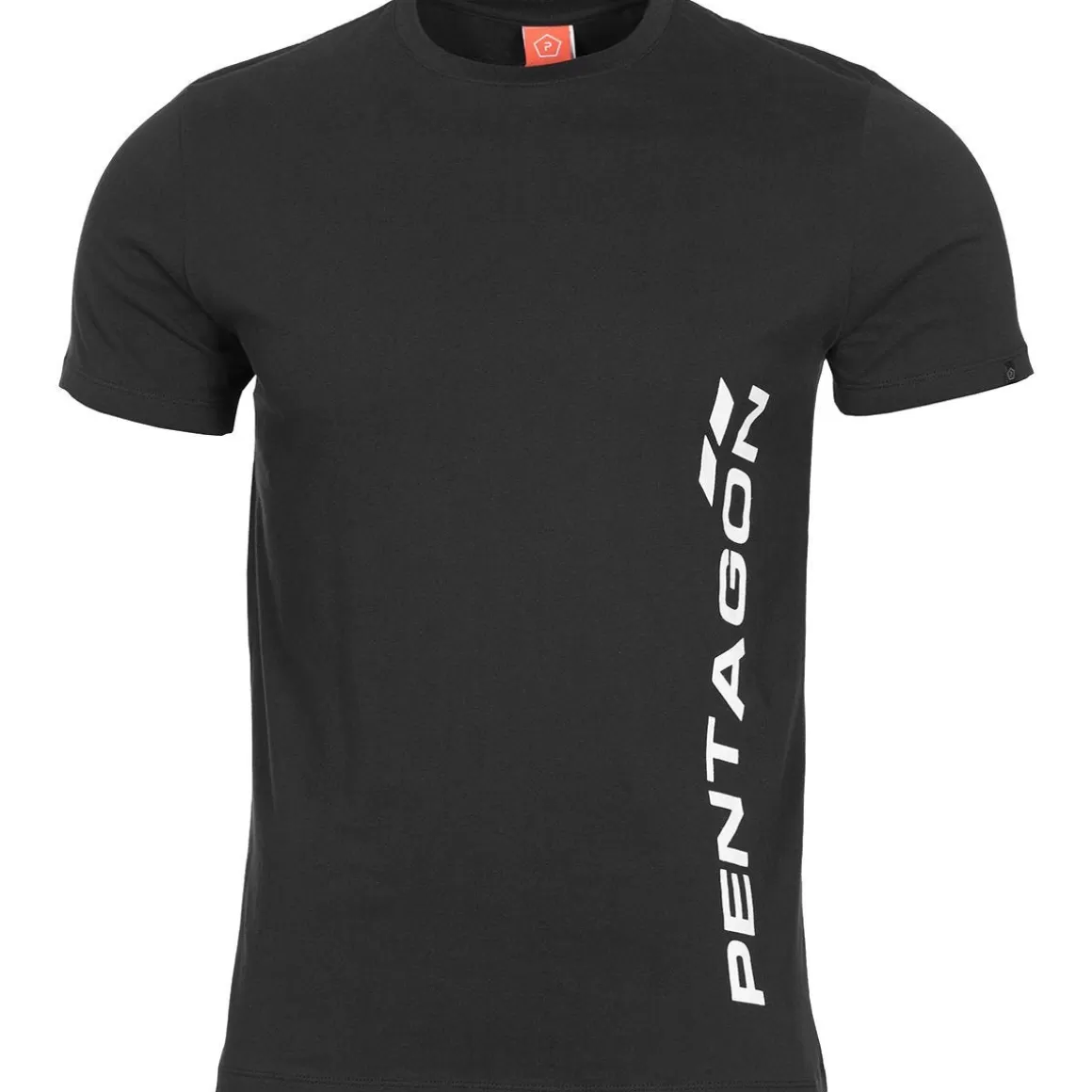 Pentagon T-Shirts & Vests> Ageron Vertical T-Shirt Black