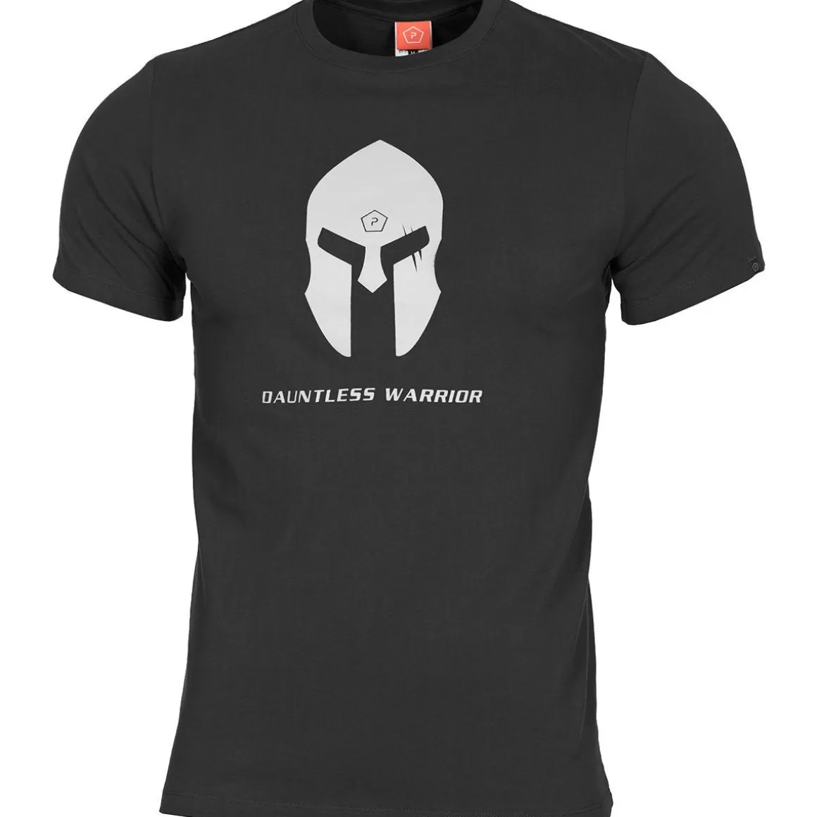 Pentagon T-Shirts & Vests> Ageron Spartan Helmet T-Shirt Black