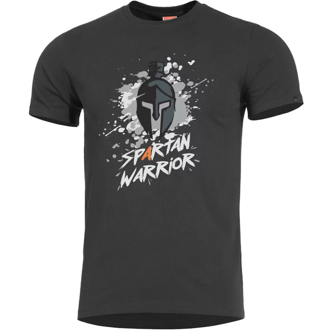 Pentagon T-Shirts & Vests> Ageron Spartan Warrior T-Shirt Black