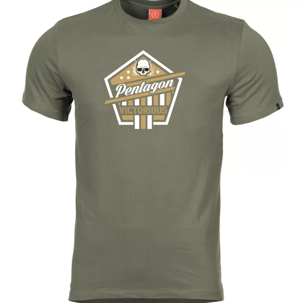 Pentagon T-Shirts & Vests> Ageron Victorious T-Shirt Olive