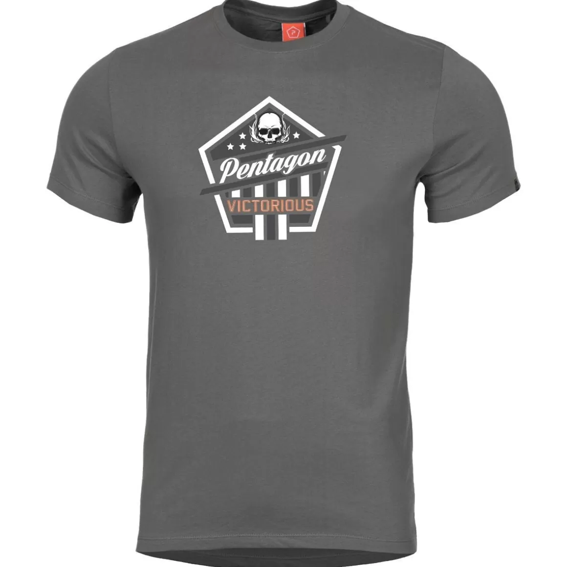 Pentagon T-Shirts & Vests> Ageron Victorious T-Shirt Wolf Grey