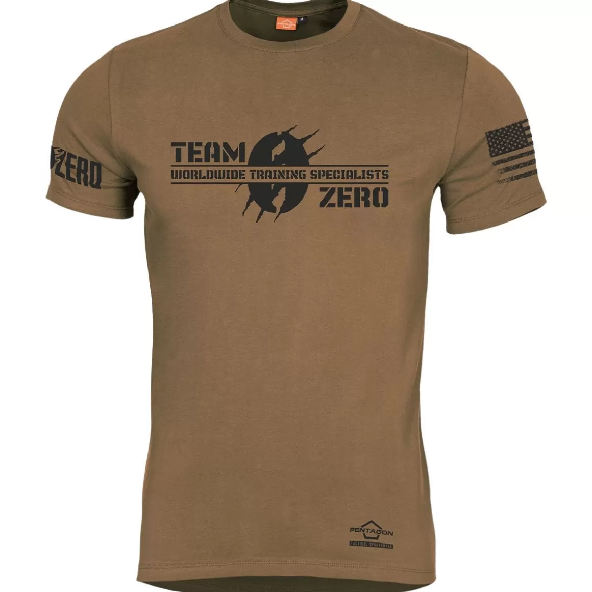 Pentagon T-Shirts & Vests> Ageron Zero Edition Wts T-Shirt Coyote