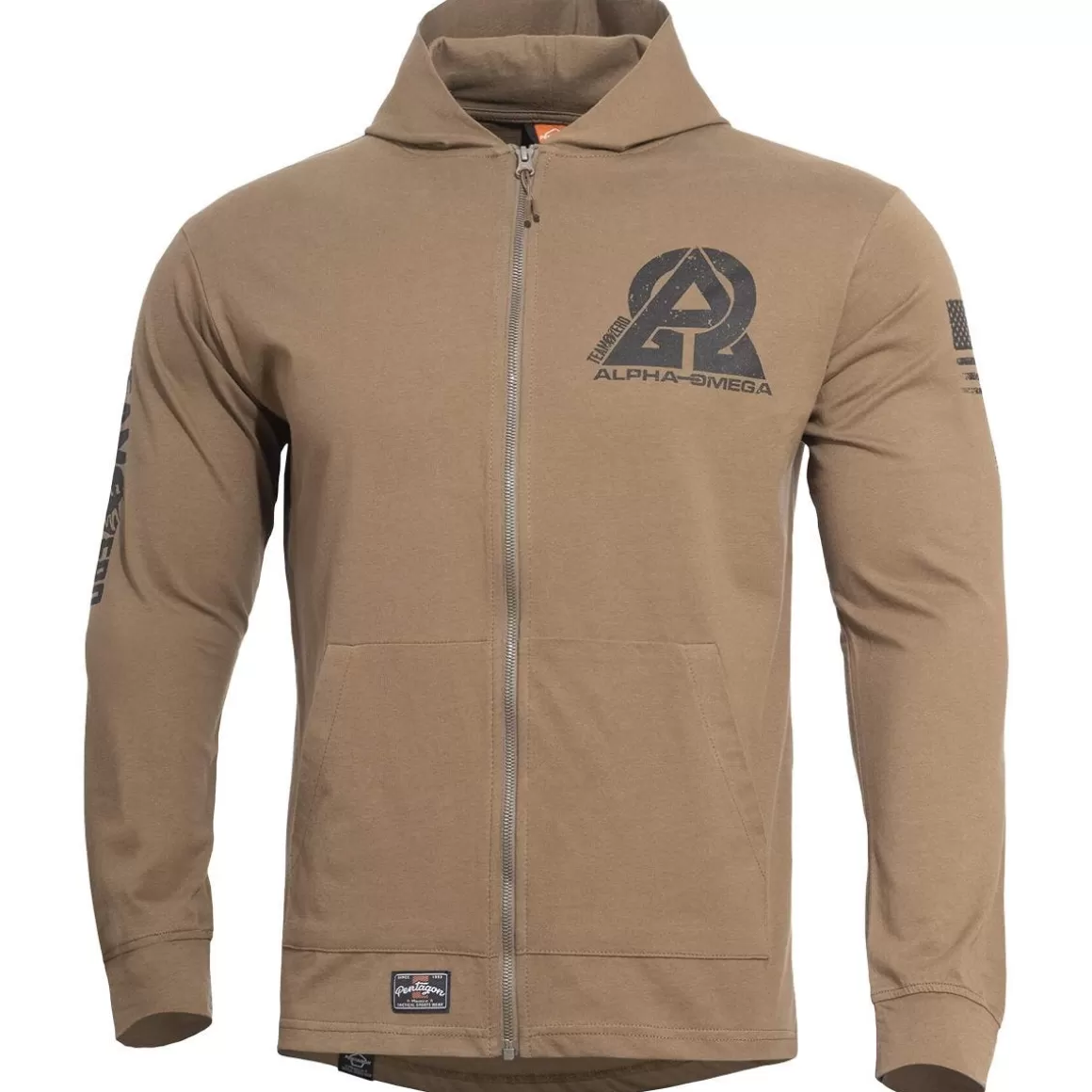 Pentagon Sweatshirts> Agis Instructor Zero Edition Sweater Coyote