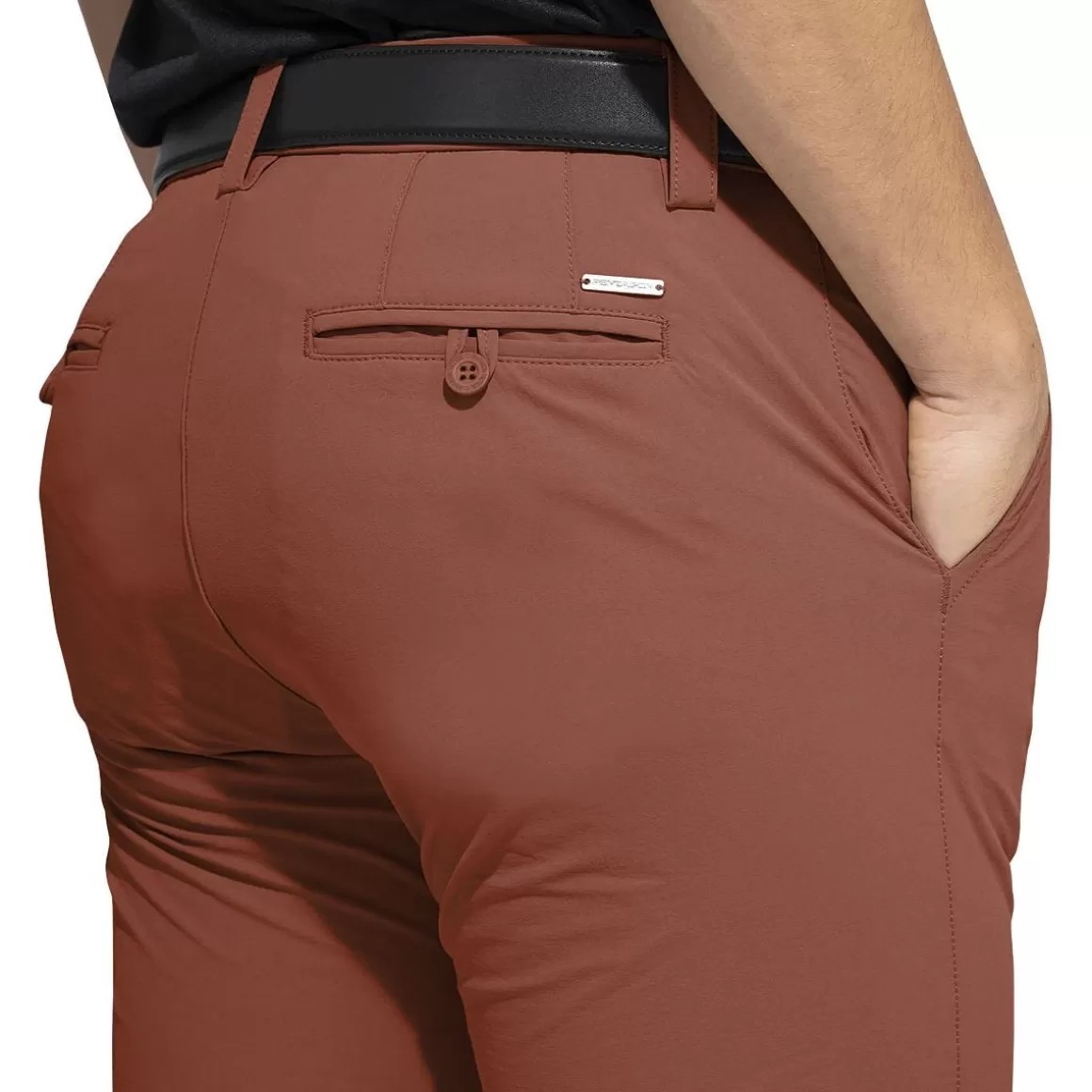 Pentagon Trousers> Allure Chino Pants Maroon Red