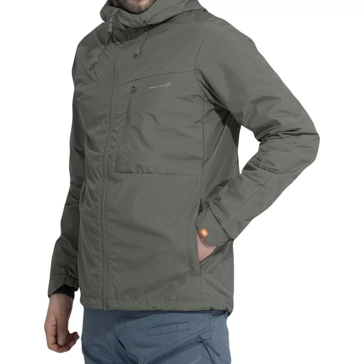 Pentagon Jackets & Coats> Anemos Windbreaker Jacket Cinder Grey