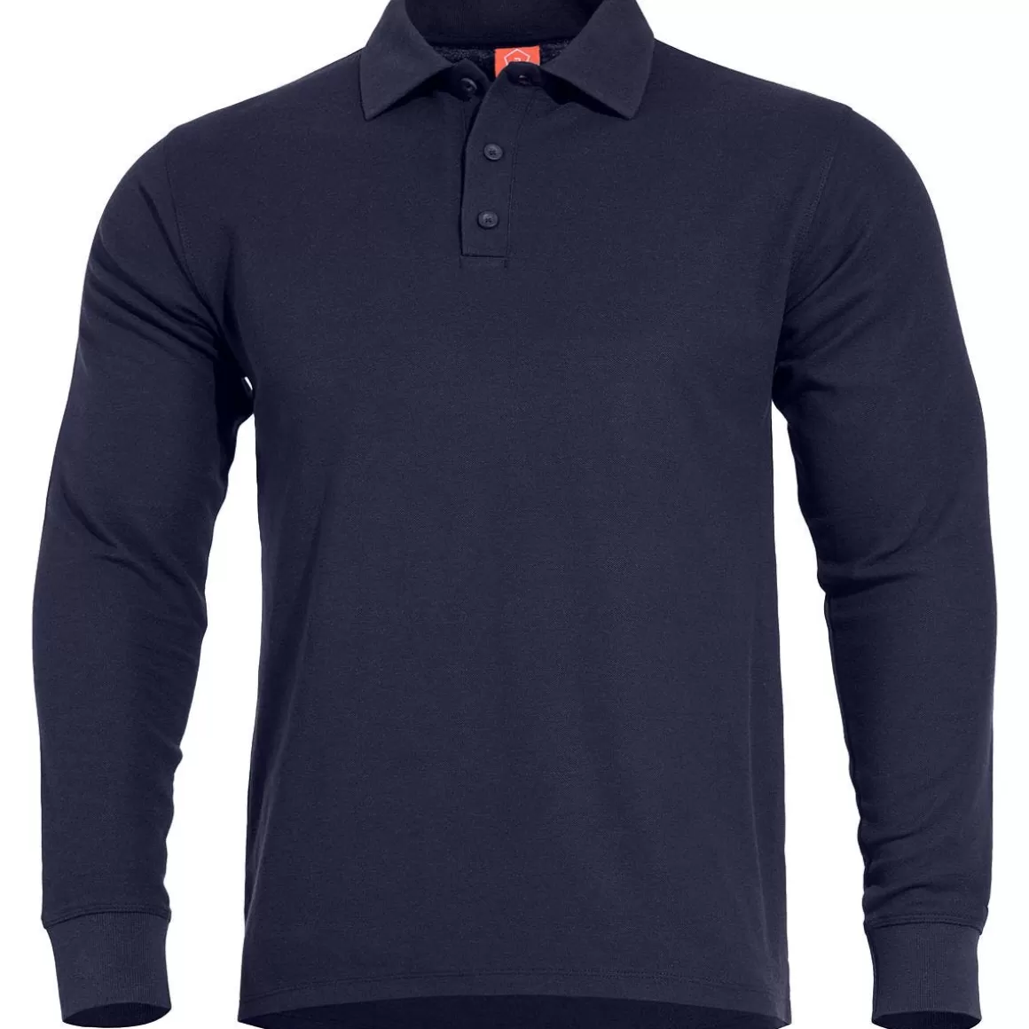 Pentagon T-Shirts & Vests> Aniketos Polo Shirt Long Navy Blue