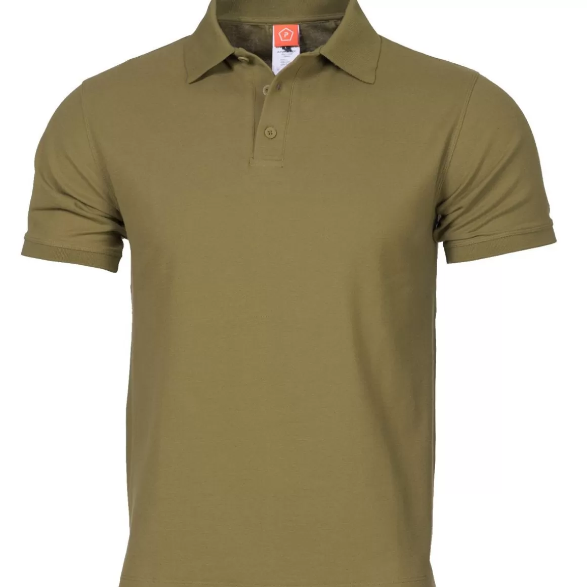 Pentagon T-Shirts & Vests> Aniketos Polo T-Shirt Coyote