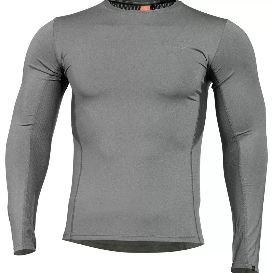 Helikon Base Layers>Pentagon Apollo Tac Fresh Activity Shirt Wolf Grey