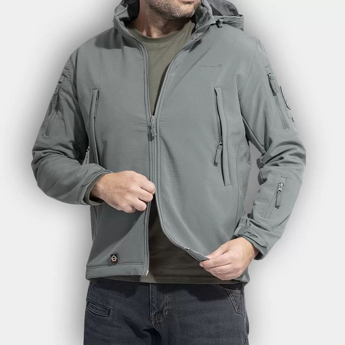Pentagon Jackets & Coats> Artaxes Softshell Jacket Wolf Grey
