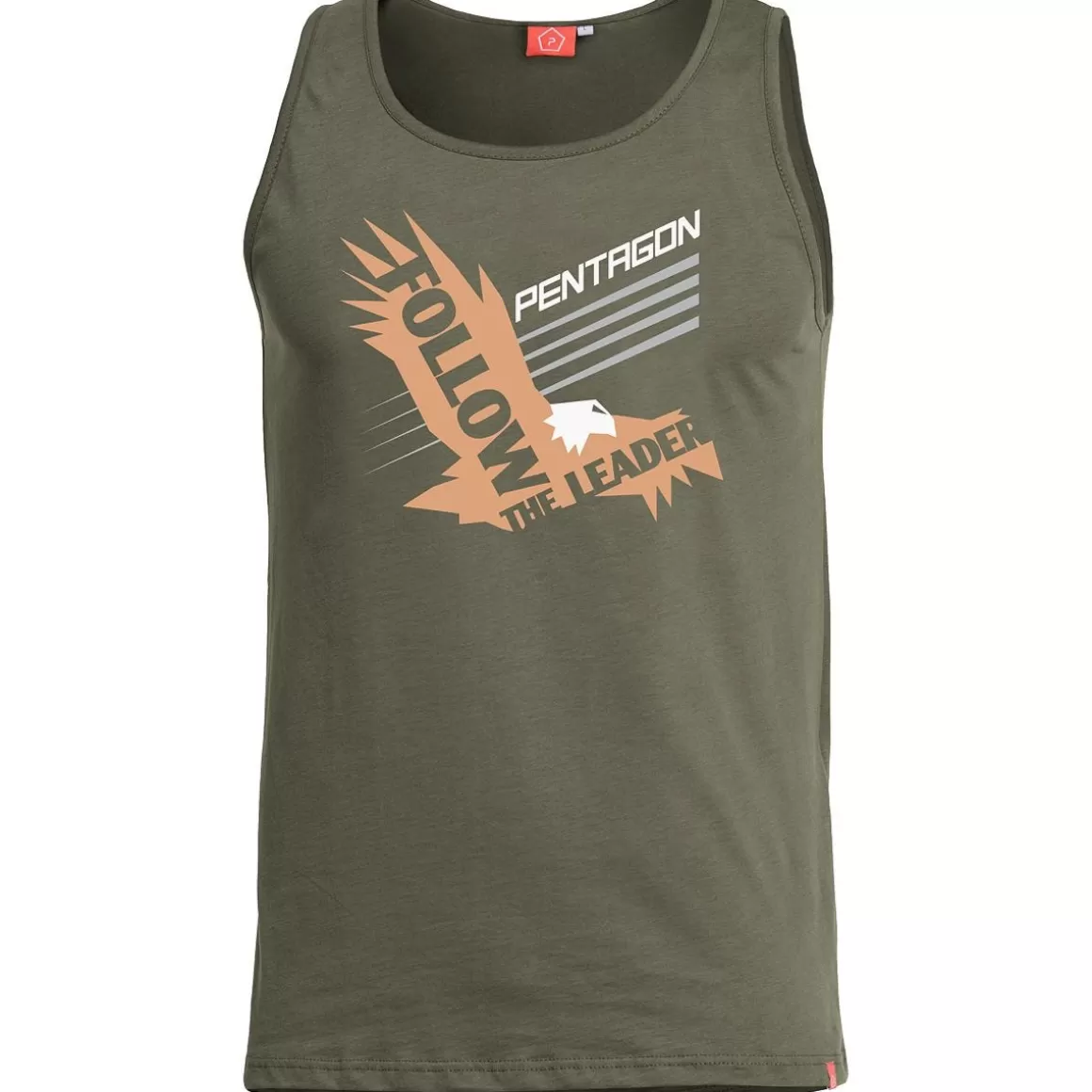Pentagon T-Shirts & Vests> Astir Vest Follow The Leader Olive