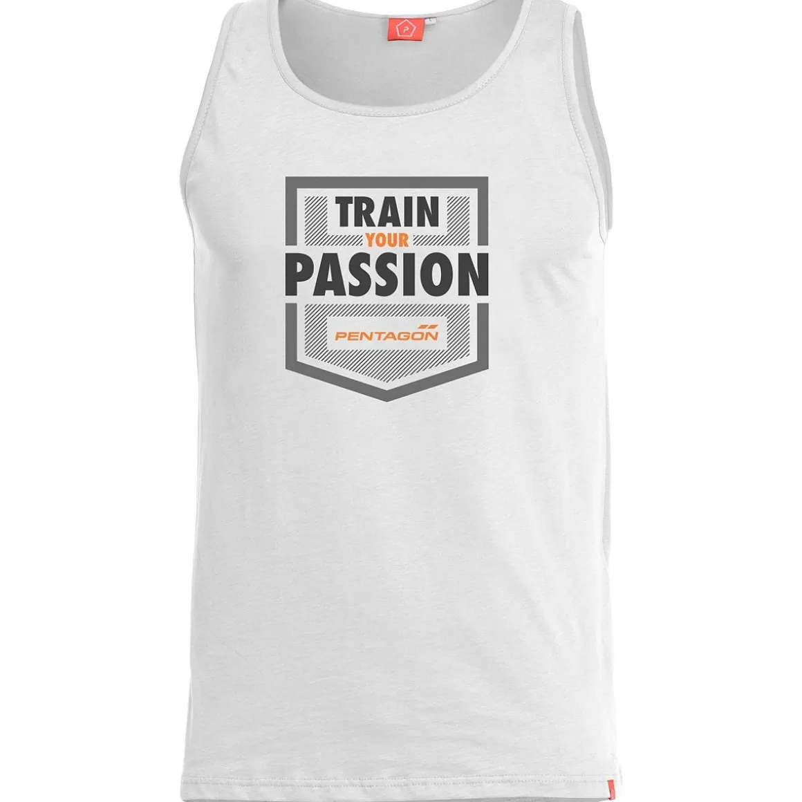 Pentagon T-Shirts & Vests> Astir Vest Train Your Passion White