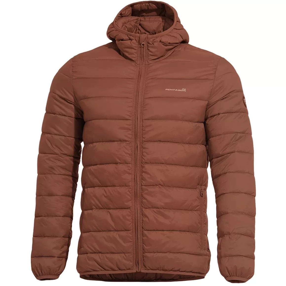 Pentagon Jackets & Coats> Aurora Puffer Jacket Maroon Red