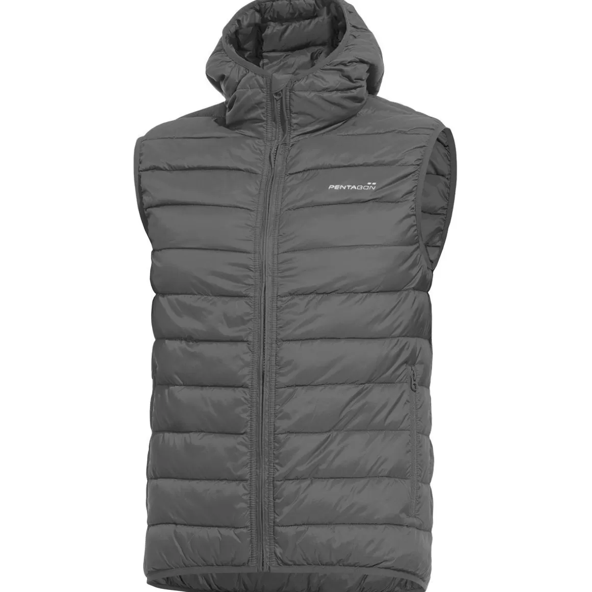 Pentagon Multipurpose Vests> Aurora Puffer Vest Cinder Grey