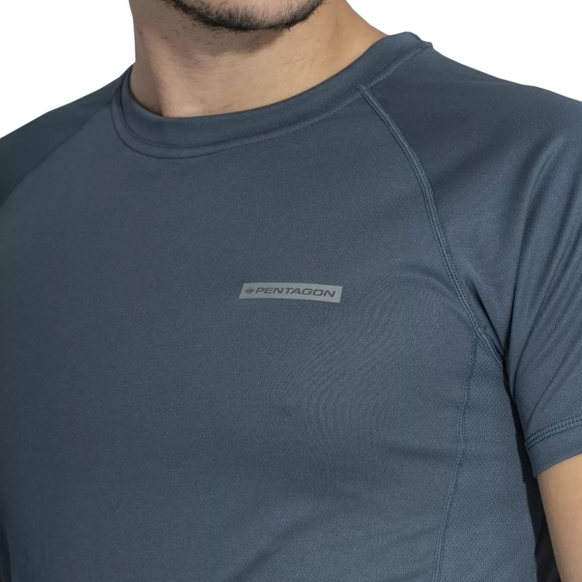 Pentagon T-Shirts & Vests> Body Shock T-Shirt Charcoal Blue