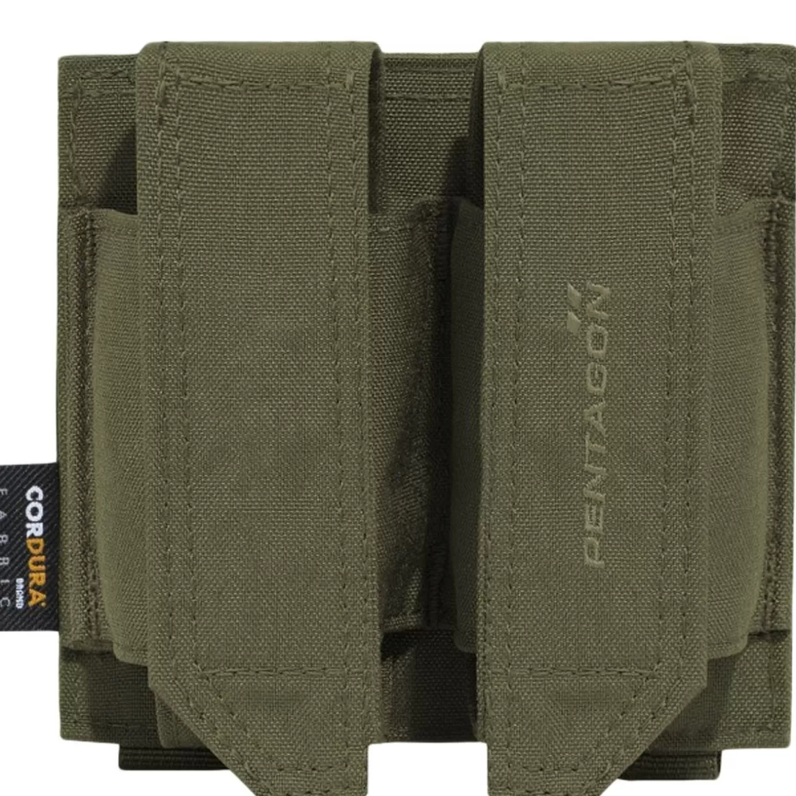 Pentagon Magazine Pouches> Double Fb Pouch Olive