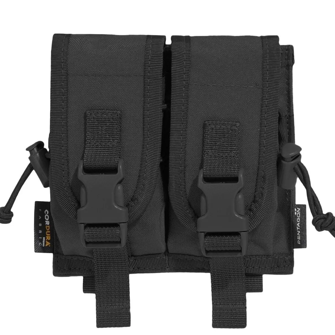 Pentagon Magazine Pouches> Double Multi Pouch Black