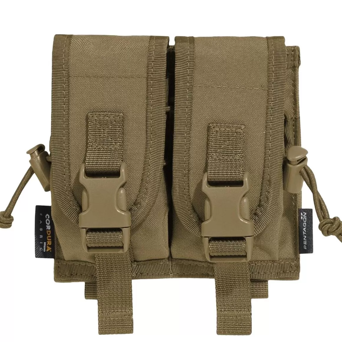 Pentagon Magazine Pouches> Double Multi Pouch Coyote