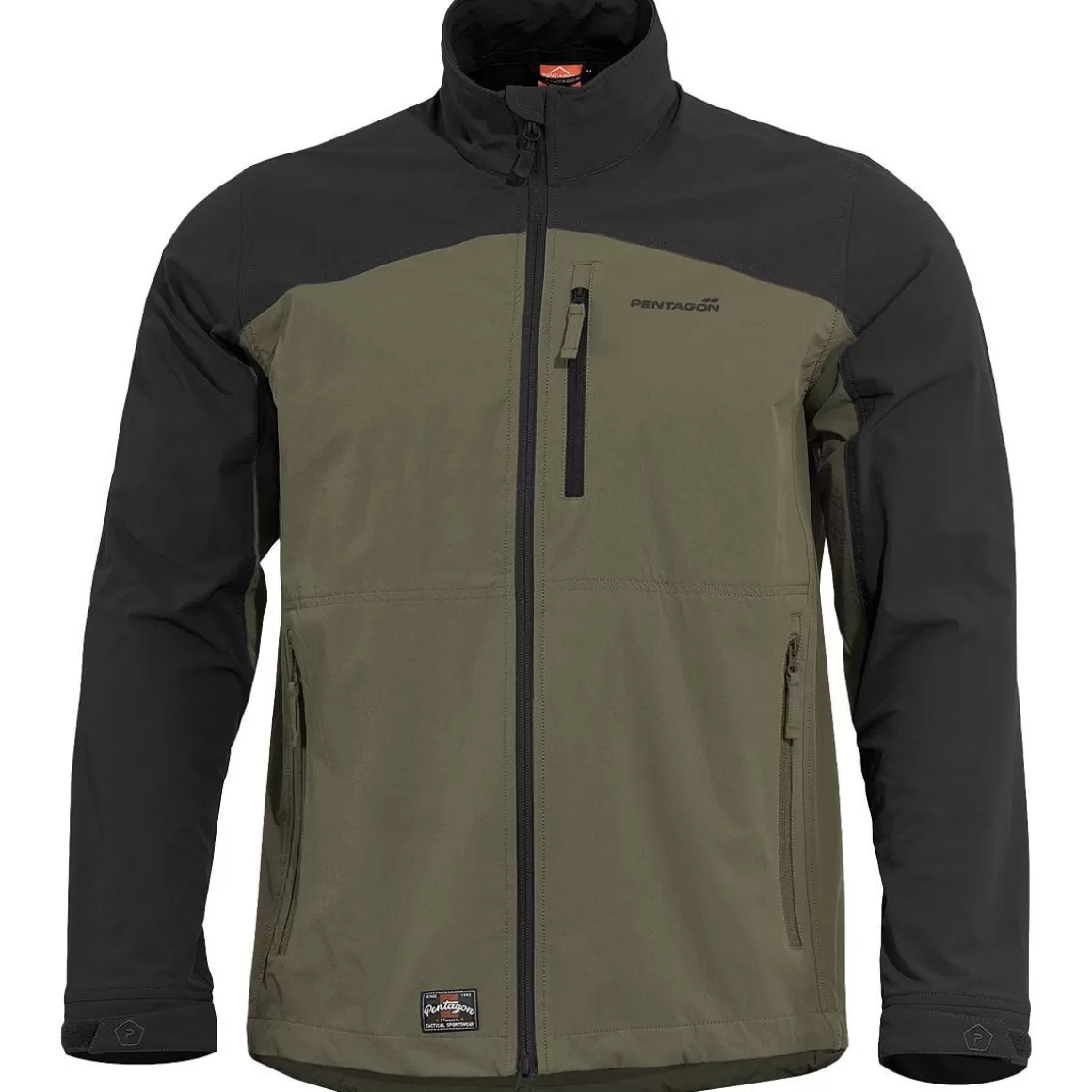 Pentagon Jackets & Coats> Elite Light Softshell Jacket Ral 7013 / Black