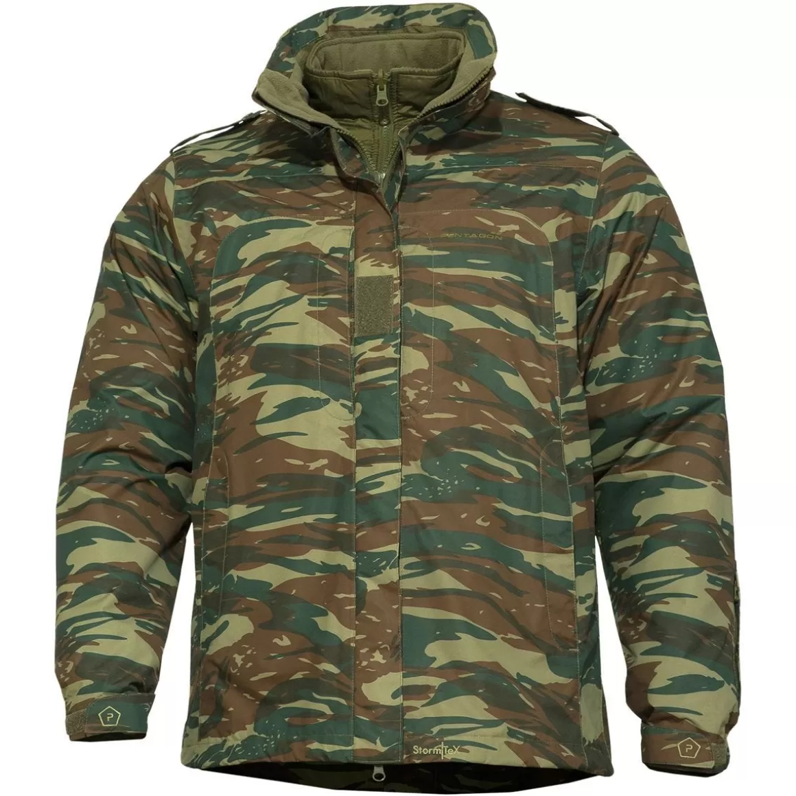 Highlander Waterproofs>Pentagon Gen V 2.0 Jacket Greek Lizard